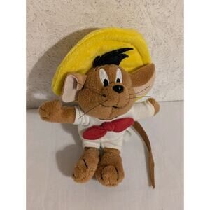 Vintage 1999 Warner Bros Studio Store Speedy Gonzales Mini Bean Bag Plush